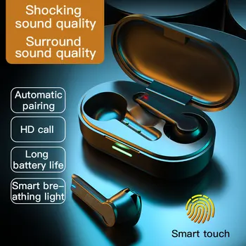 32 Belaidės Ausinės Bluetooth 5.0 Ausinės TWS Mini HIFI In-ear Sporto Veikia Rankų Paramos iOS/Android Telefonai HD Skambinti