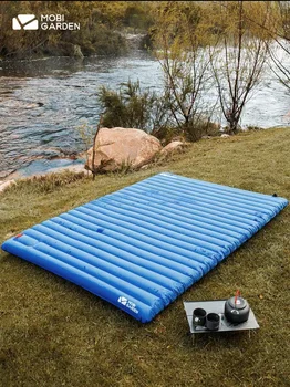 Mobi Sodo dviguba pripučiama lova nešiojamų lauko kempingas drėgmei oro pagalvės nešiojamų oro pagalvę lovos koja oro pagalvės