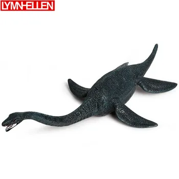Modeliavimo Plesiosaur Priešistorinių Gyvūnų Modelio Statinio Jūrų Gyvybės Minkštas Klijai Apdailos Veiksmų Skaičius, Vaikų Žaislų Kolekcija