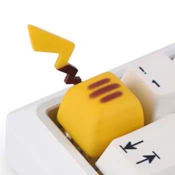 1PCS Keycaps mielas uodega Animacinių filmų Asmenybės Klavišą Mygtuką keycap Priedai Bžūp Mechaninė klaviatūra Prisitaikyti prie visų MX ašis