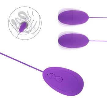 EXVOID 20 Dažnio Kiaušinių Vibratorius ir Nuotolinio Valdymo Vibratoriai Moters G-Spot Massager Klitorį stimuliuoja Sekso Žaislai Moterims