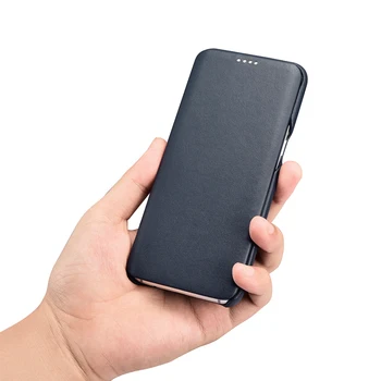 Icarer Galaxy S8 Plus Flip Case natūralios Odos Magnetinio Atveju, Samsung Galaxy S8 S8 Plius Telefoną Atvejais Apsauginiai Dangteliai