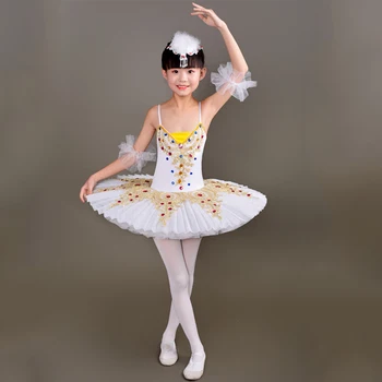 Tutu Baleto Šokių Suknelė Vaikas Profesinės Swan Baleto Mdc Kostiumas Vaikams Balerinos Suknelė Baleto Mergina Dancewear Tutu Sijonas