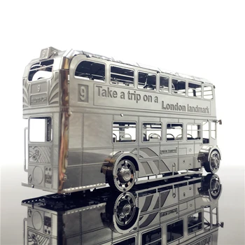 HK NANYUAN 3D Metalo Modelio Rinkinio Asamblėjos Modelis LONGDON MIESTO Automobilis 