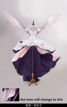 ｛AKCIJŲ｝Puella Magi Madoka Magica Anime Cosplay Madoka Kaname Cosplay Kostiumas moteriška suknelė