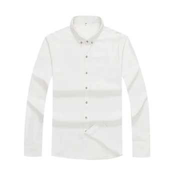 Vyriški Balti Marškinėliai Verslo Atsitiktinis vientisos Spalvos Prarasti Long Sleeve Black Socialinės Marškinėliai Vyras Prekės Plus Size 10XL 9XL 8XL 7XL 6XL