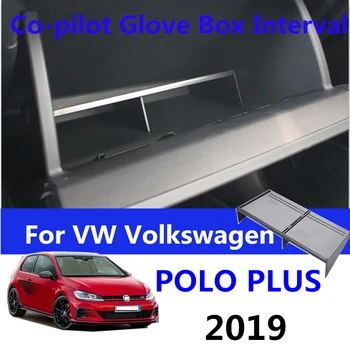 Automobilio Pirštinių Intervalas Lauke Saugojimo pilotu Daiktadėžė Intervalas Pirštinės VW Volkswagen Polo PLIUS 2019 Lauke Atskirti Priedai