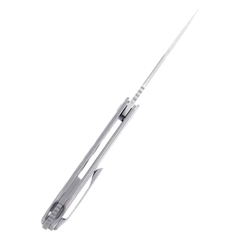 Kizer iš titano, peilis Assassin KI3549A1 2020 naujas kempingas peilis aukštos kokybės s35vn plieno peilis peilis su flipper atidarymas