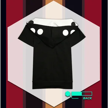 Kagerou Projekto MekakuCity Dalyviai Kano Hoodie + T-shirt Cosplay Mados Šilumos Migla Projekto Cosplay Kostiumas