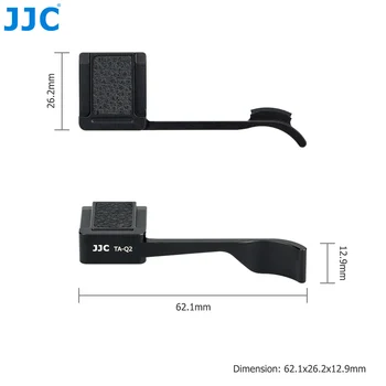 JJC Deluxe Metalo Thumbs Up Rankena Leica Q2 Fotoaparato kontaktinės jungties Dangtelį Aliuminio rankenos Fotoaparato Priedai