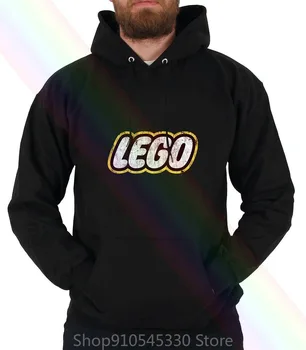 Hoodie Megztiniai Vyrams Logotipas Lego Antichizzato Mattoncini Giochi Anni 80 