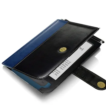 Flip Cover Atveju PocketBook 641 Aqua 2 eReader 6 colių Pu odos dėklas su magnetiniu užsegimas apsaugoti savo ebook paprasta naudotis skaityti