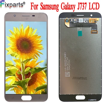 Naujas LCD Samsung Galaxy J7 2018 J737 LCD Ekranas Jutiklinis Ekranas skaitmeninis keitiklis Surinkimas, Remontas, Dalys J737A J737P J737V J737T Ekranas