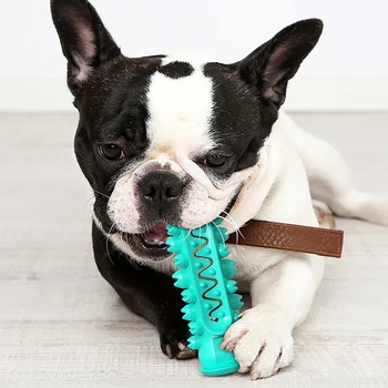 Šunų Žaislai, dantų Šepetėlis Bite atsparus Valyti Dantų Šlifavimo Stick Pet Kaulų Kramtomoji Žaislo Kramtymas Klijai Šunų Žaislai
