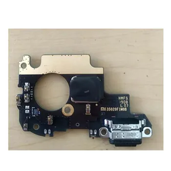 Originalus Geriausias USB Įkrovimo lizdas Mokestis Valdybos Flex Kabelis Xiaomi 9 Mi9 MI 9 Dokas Plug Jungtis Su Mikrofonu