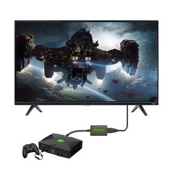 HDTV Lauką Projektorius, Monitorius HDMI Konverteris Skaitmeninis Vaizdo Garso Retro Žaidimas, Žaidėjas, Adapteris, skirtas XBOX 480P 720P, 1080i