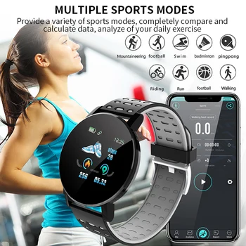 Mens' Laikrodžiai Sporto Smart Apyrankę Vyrų ir Moterų Žiūrėti Smart Apyrankę Fitness Tracker Streso Sporto Stebėti Širdies ritmą