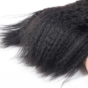 30Inch Keistą Tiesiai Žmogaus Plaukų, 4 Ryšulius Spręsti Brazilijos Plaukų Pynimas Ryšulių Lemoda Žmogaus Plaukų priauginimas, Greitai, Nemokamai Shippin