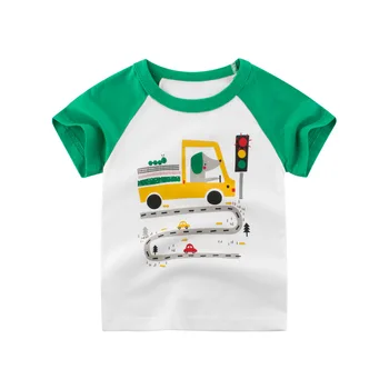 Vaikų prekės ženklas trumpas rankovės marškinėliai medvilniniai marškinėliai berniukui vaikas vaikinų ir merginų topai marškinėliai, vaikiški marškinėliai vasarą