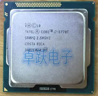 Nemokamas pristatymas Core i7 3770T 2.5 GHz, 8M SR0PQ 45W Keturių Branduolių stalinių procesorių Kompiuterio CPU Socket LGA 1155 pin scrattered vienetų