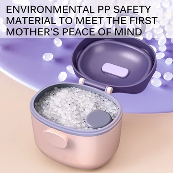 Nešiojamų Didelės talpos Pieno Miltelių Dėžutė BPA Free Formula Dispenser Kūdikių Maisto Saugojimo Konteineris Užkandis Taurės sbaby pieno milteliai conti