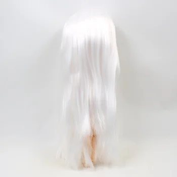Blyth lėlės ledinis licca kūno bendrą kūno Naujas vaiskiai balta elastinga ilgi tiesūs plaukai, 1/6 30cm dovana žaislas