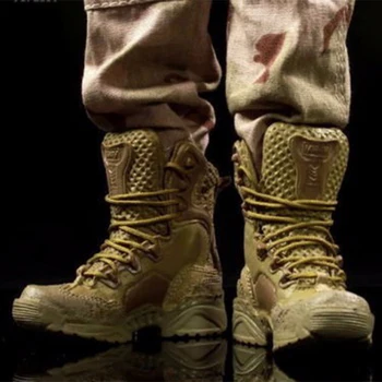 2 spalvos, 1:6 masto Voras ( Dykuma) taktiniai batai su foor bendrų 12 colių vyras moteris kareivis kūno figūra priedai