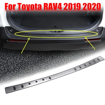 Toyota Rav4 Rav 4 Xa50 2019 2020 Reikmenys, Automobilių RearGuards Galinio Buferio Dangtelio Apdaila Nerūdijančio Plieno bagažo skyriaus Darbuotojas Plokštė Padengti
