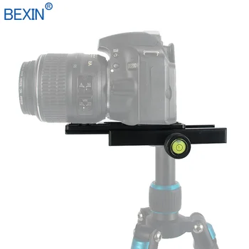 QR120 kamera, apkabos, ilgai plokštelę pritvirtinkite gnybtą trikojo adapterio plokštė telephono objektyvo elementas, skirtas arca šveicarijos plokštė trikojo dslr fotoaparatas