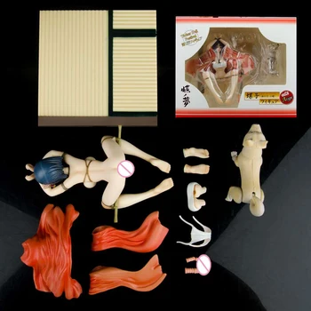 16cm Gimtoji shizue minase Kinoshita Takao Antra Kirvis Seksualių merginų PVC Veiksmų Skaičius, Žaislų Anime Suaugusiųjų Kolekcionuojamos Lėlės Modelio Dovanos