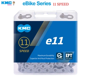 2021 Kilmės KMC e-Bike E11 EPT 11 greitis grandinės 136 nuorodą MTB Kelių dviratį 11s Anti-rust grandinės su Trūkstama