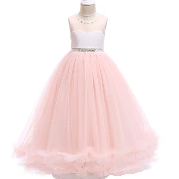 Mergaičių Suknelė 2020 M. Vasaros Drabužių Vaikams, Suknelės Mergaitėms Vakarinę Suknelę Vestuvių Elegantiškas Šalis Princesė Suknelė Drabužius 4 6 8 14 Metų