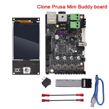 Klonas Prusa Mini Bičiulių Valdybos Integruota TMC2209 Vairuotojo MINI LCD28 V1.0 Ekraną, Suderinamą su Prusa Firmware