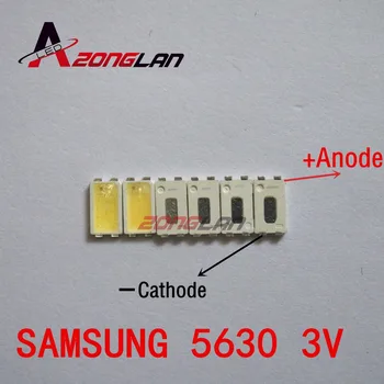 SAMSUNG LED 1000PCS Apšvietimas 0.5 W 3v 5630 Cool white Backlight LCD TV TV Taikymas SPBWH1532S1ZVC1BIB