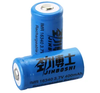 12PCS 3.7 V 16340 Baterijos, Li-ion 16340 Baterija + 18650 16340 Įkroviklis Laser Pen LED Žibintuvėlis 16340 Baterija