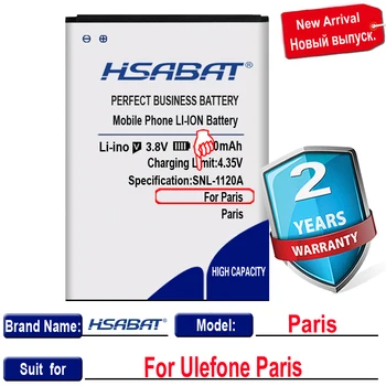 HSABAT 3600mAh Baterija UleFone Paris / UleFone Paryžiaus X