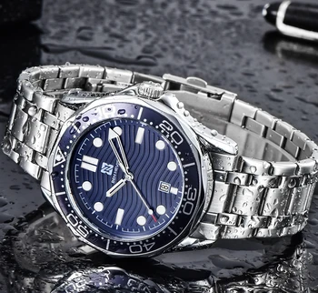 BEN NEVIS Laikrodžiai Mens 2020 Kvarcinis Laikrodis Vyrų Mados Tamsiai Mėlynos spalvos Vandeniui Sporto Laikrodžiai, Prabangūs Top Brand Relojes Hombre