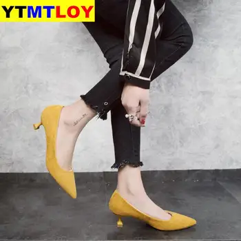 Pažymėjo Tne Fetišas Prabangių Dizainerio Moteris Ekstremalių Mulų Super Aukštakulniai Sandalai Moterims, Geltonai rausva Juoda Sexy Batai Ponios Siurbliai