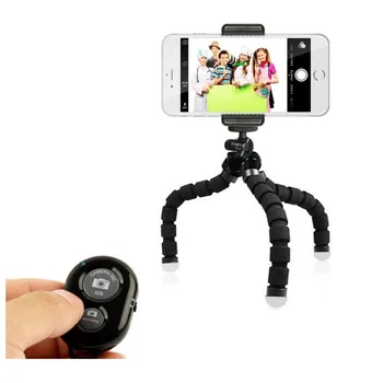 Lankstus Mini Trikojo Telefono Fotoaparato Priedai Trikojis Selfie Stick iPhone Samsung Xiaomi Eiti pro 9.25