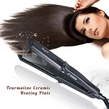 4 In 1 Plaukų Garbanoti Geležies+Karščiui Atsparios Pirštinės Keramikos Hair Curler Roller Elektriniai Plaukų Ištiesinimo Priemonės Crimper Gofruotas Curler30