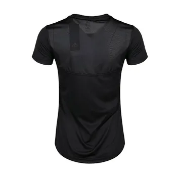 Originalus Naujas Atvykimo Adidas PAČIŲ PALEISTI TEE moteriški marškinėliai trumpomis rankovėmis Sportinę aprangą
