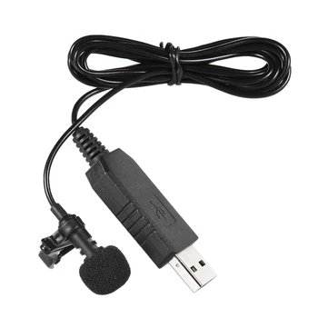 150cm Nešiojamas Mini USB Mikrofonas Mic 