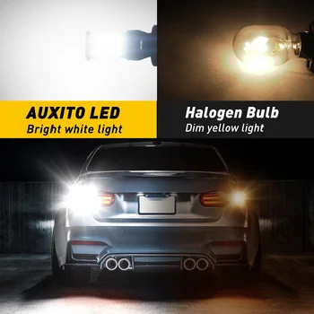 AUXITO 2X T15 W16W Canbus LED Lemputes Jokios Klaidos Automobilį Atbuline Atsarginė Lemputė Renault Duster Megane 2 3 