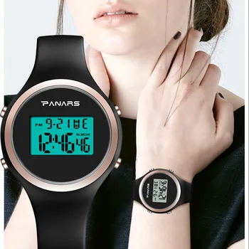 Moterų Laikrodžiai Top Brand Prabanga 50m atsparumas Vandeniui Sporto Žiūrėti Moterų Laikrodis Mados Silikono Moterims Laikrodžius Relogio Feminino