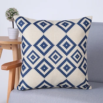 Geometrinis pagalvėlė padengti dekoratyvinių mesti pagalvės kėdė almofadas para sofos pagalvę padengti cojines pagalvėlės, pagalvėlės, namų dekoro