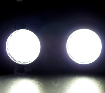 2VNT 6000K Balta Potvynių LED Mandagumo Kojoms Pagal Durų Lemputė bagažo skyriaus Įkrovos Daiktadėžė Apšvietimo lempos vaizdo veidrodėlis Balos lemputės