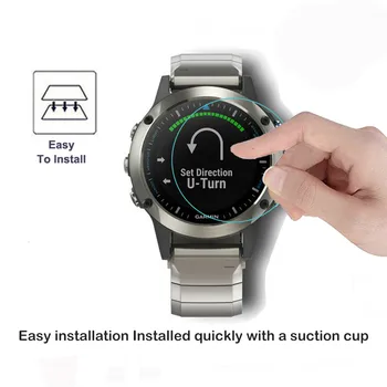 2Pack Garmin Quatix 5 0,3 mm 2.5 D 9H Aišku, Grūdintas Stiklas Screen Protector, Sporto GPS Smart Watch LCD Ekrano apsauga Filmas