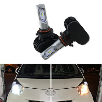 Didelės Galios 50W 8000LM LED Žibintų Komplektas Baltas LED HB4 Patarimas priekinis žibintas Toyota iQ (m.)