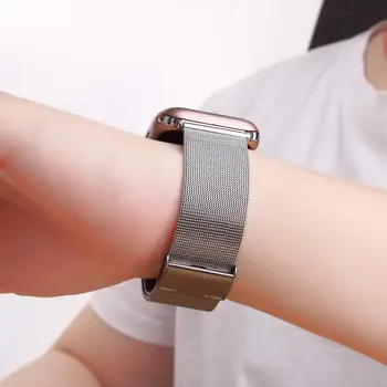 Nerūdijančio plieno dirželis Apple Watch band 44 mm 40mm iWatch juosta 38mm 42mm Metalinė diržo apyrankė 