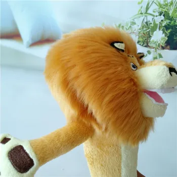 žaislai vaikams,gyvūnų perėja,Mielas Animacinių filmų Madagaskaras Liūtas Pliušinis Žaislas Kūrybos Pliušinis Žaislas, Lėlė，Vaikų poilsio dovanos